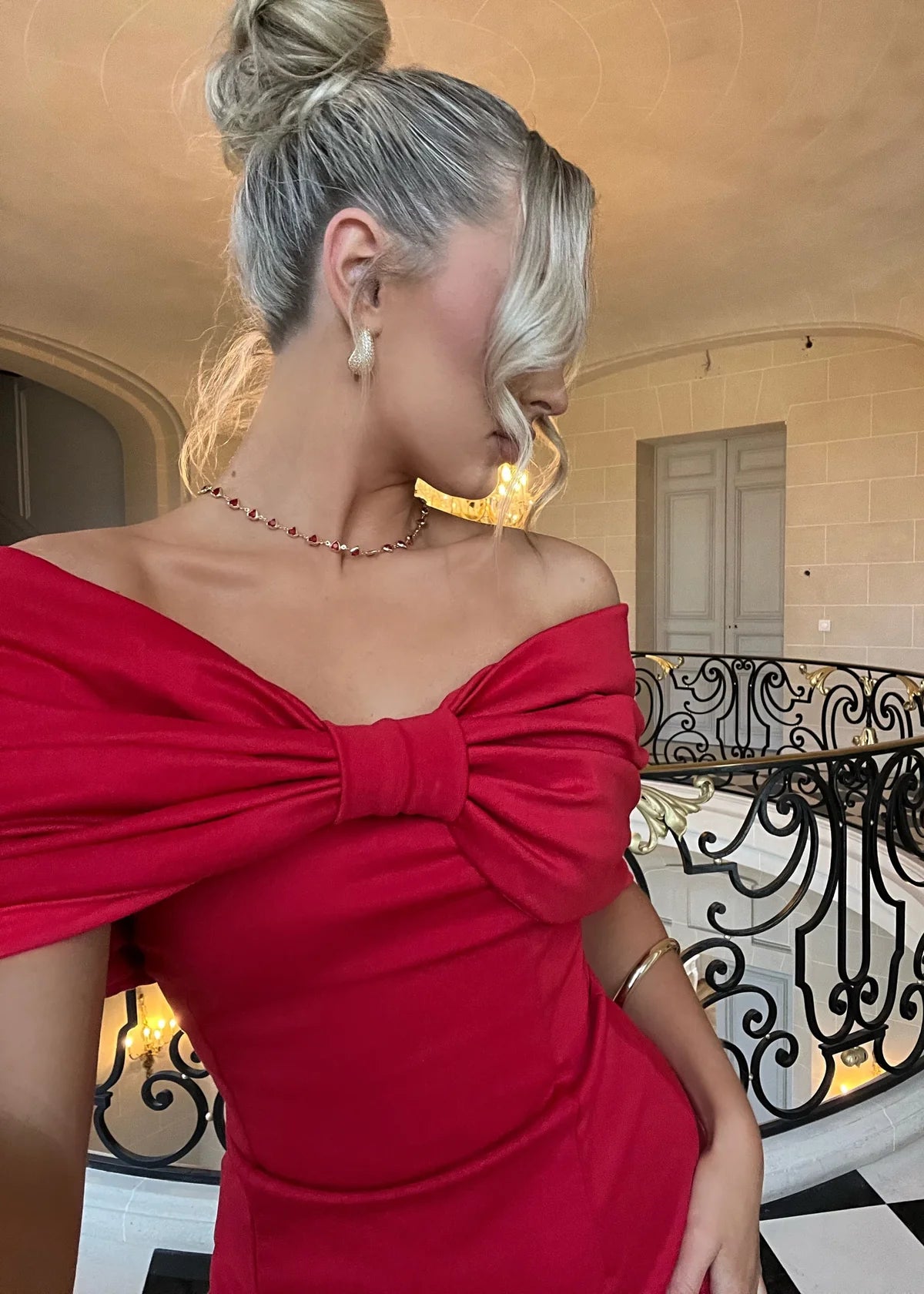 Mini bow dress