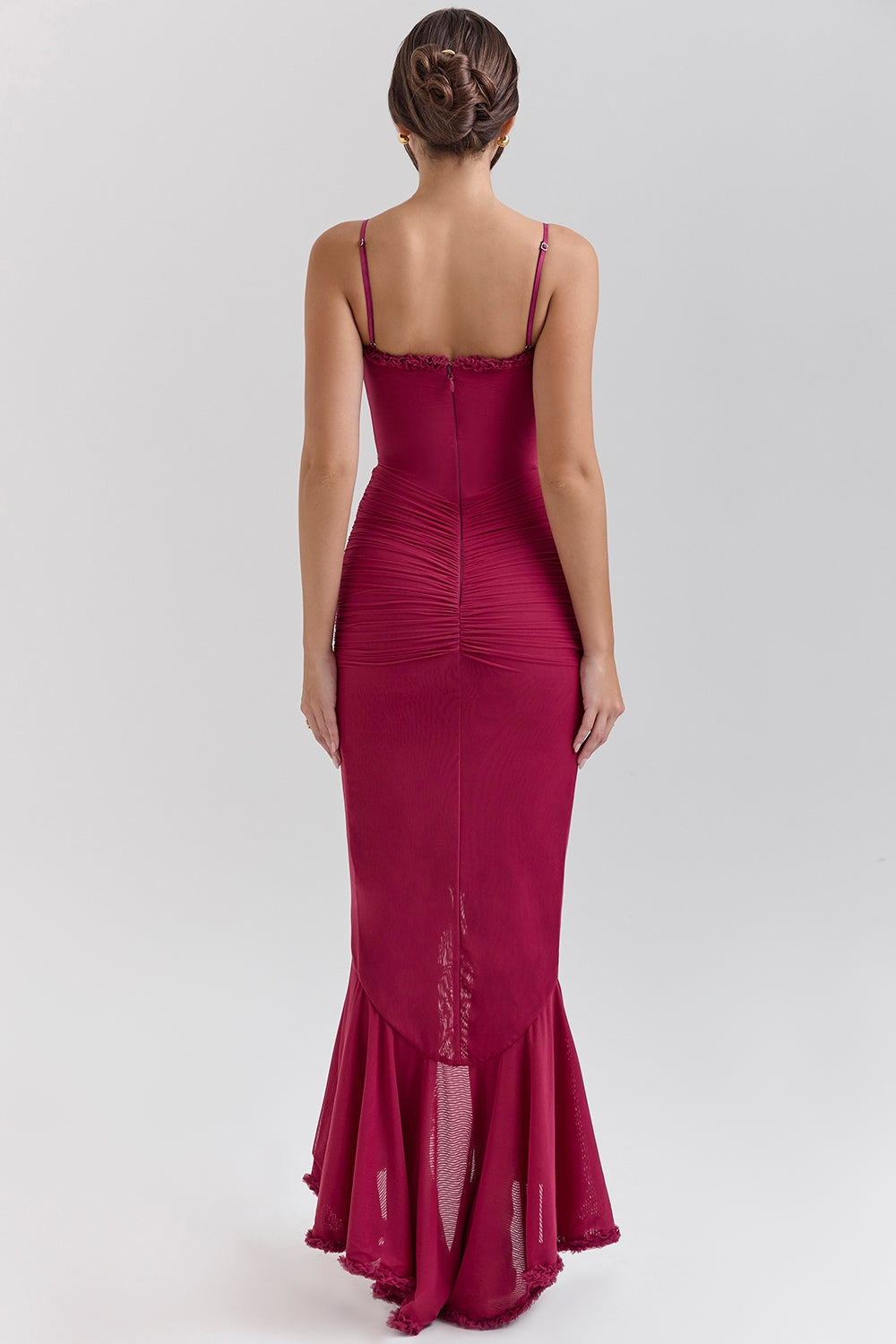 Amina ruffle dress