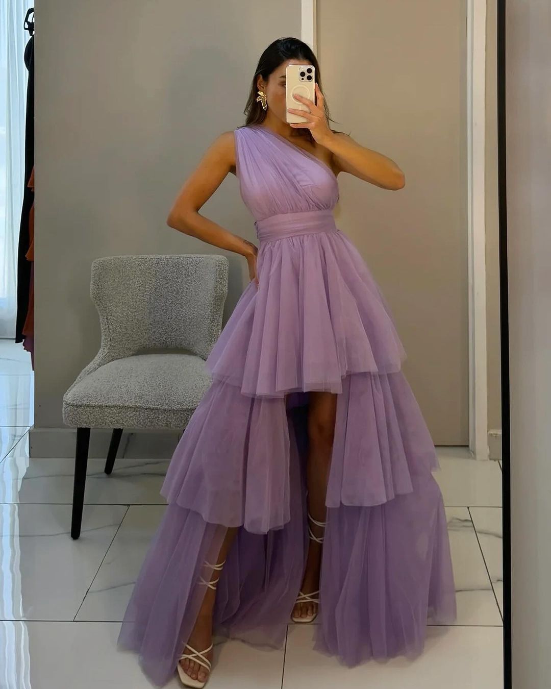 Era lilac dress