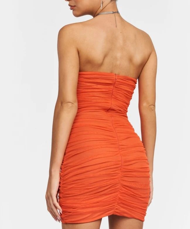 Claudia Dress- Tangerine