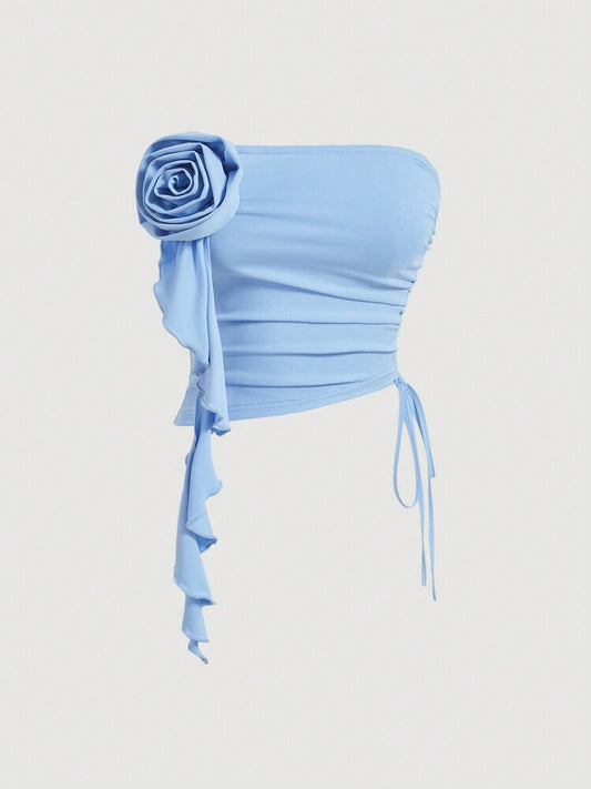 Flouria rose top