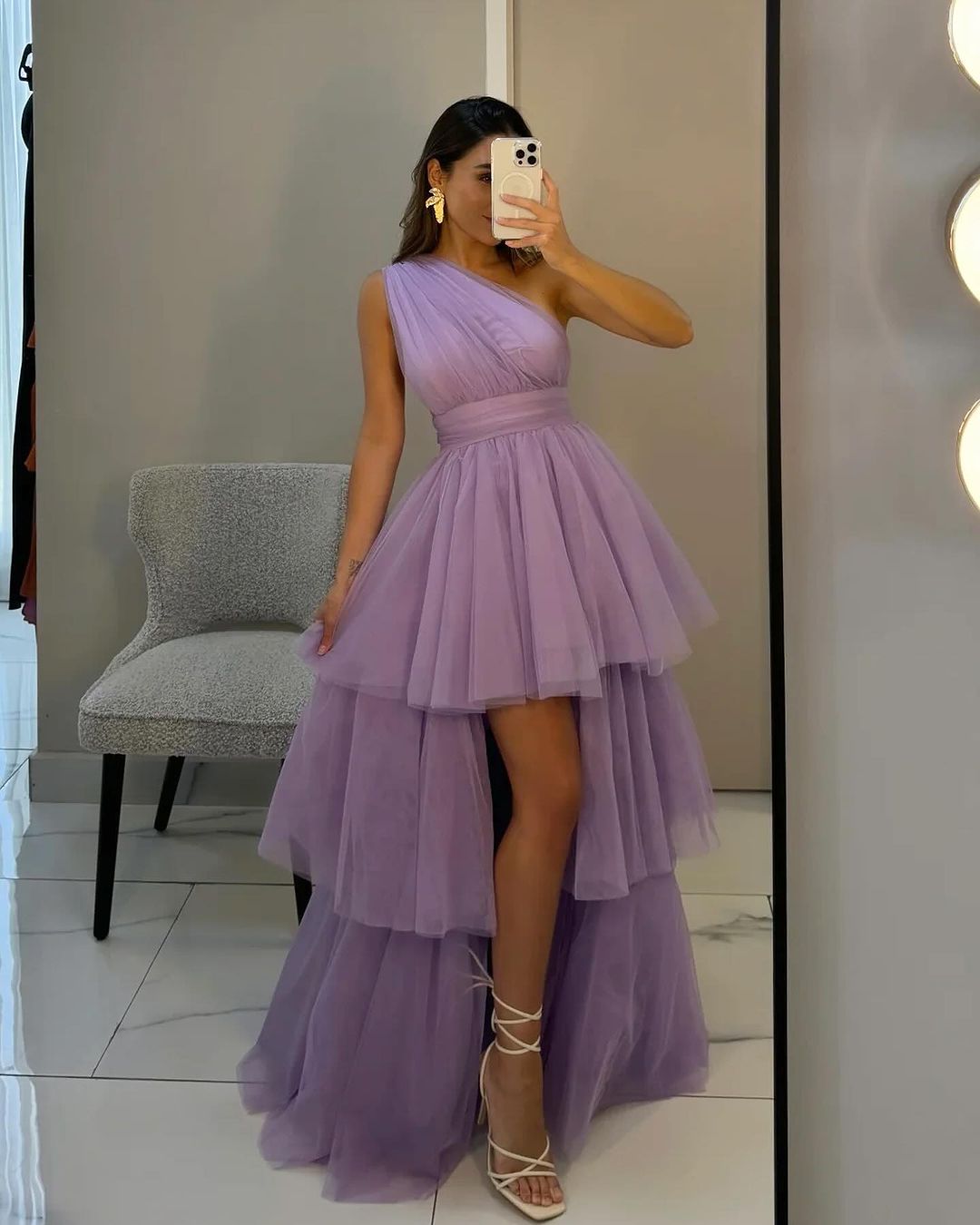 Era lilac dress