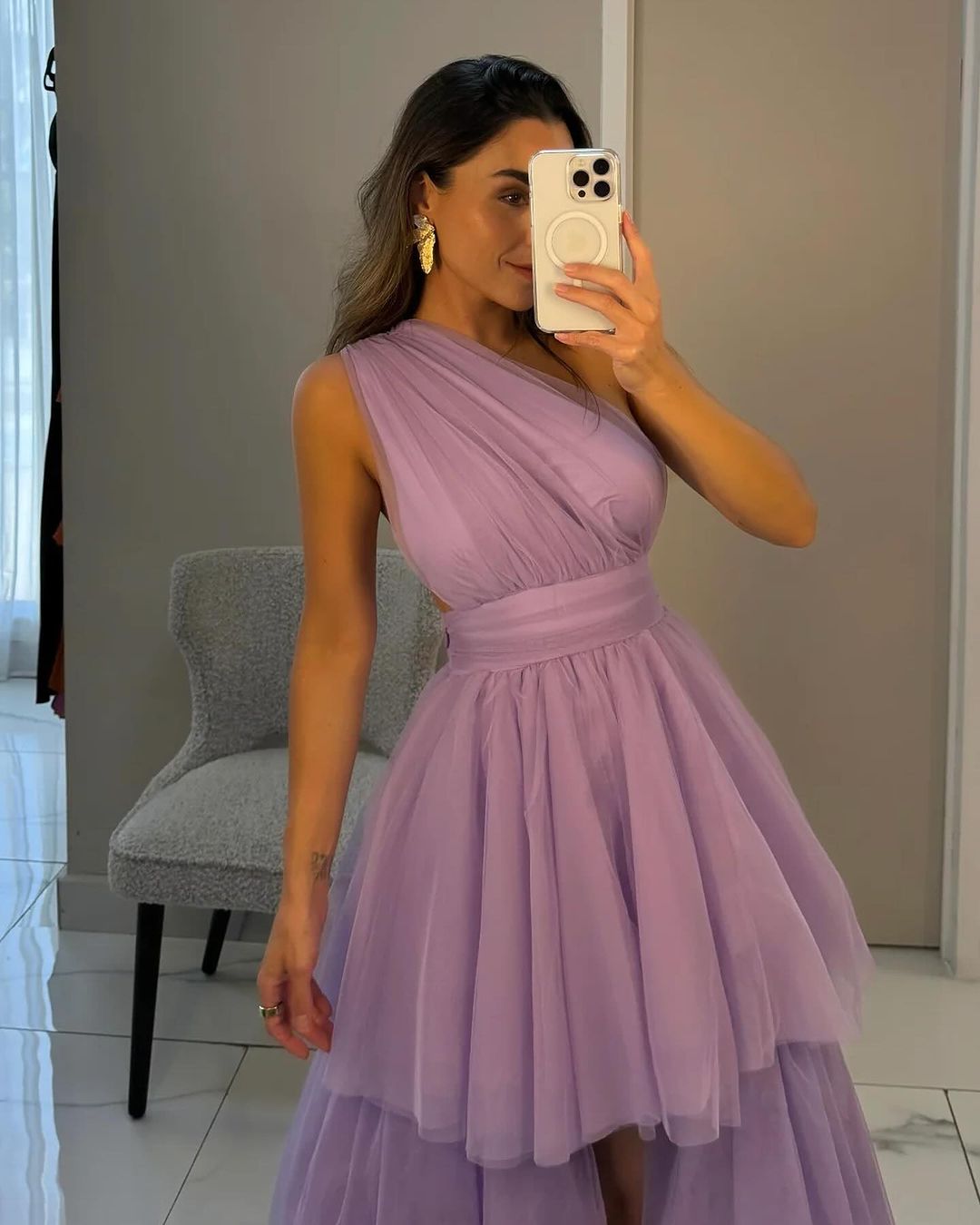 Era lilac dress